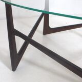 Table basse sculpturale dans le style d'Ico Parisi, Italie, années 1950