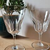 Set of 2 Baccarat Côte d'Azur wine glasses
