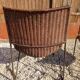 Fauteuils en osier Frederick Weinberg