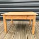 Wooden coffee table