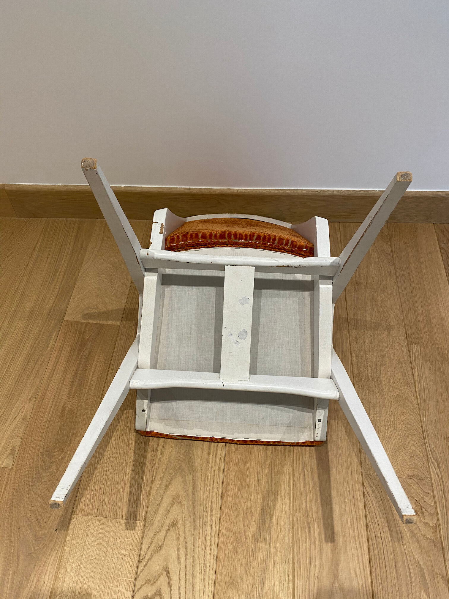 Set of 6 vintage wooden chairs