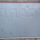 Old large sheet metal plate "Ricard anisette" 48x95cm 60's