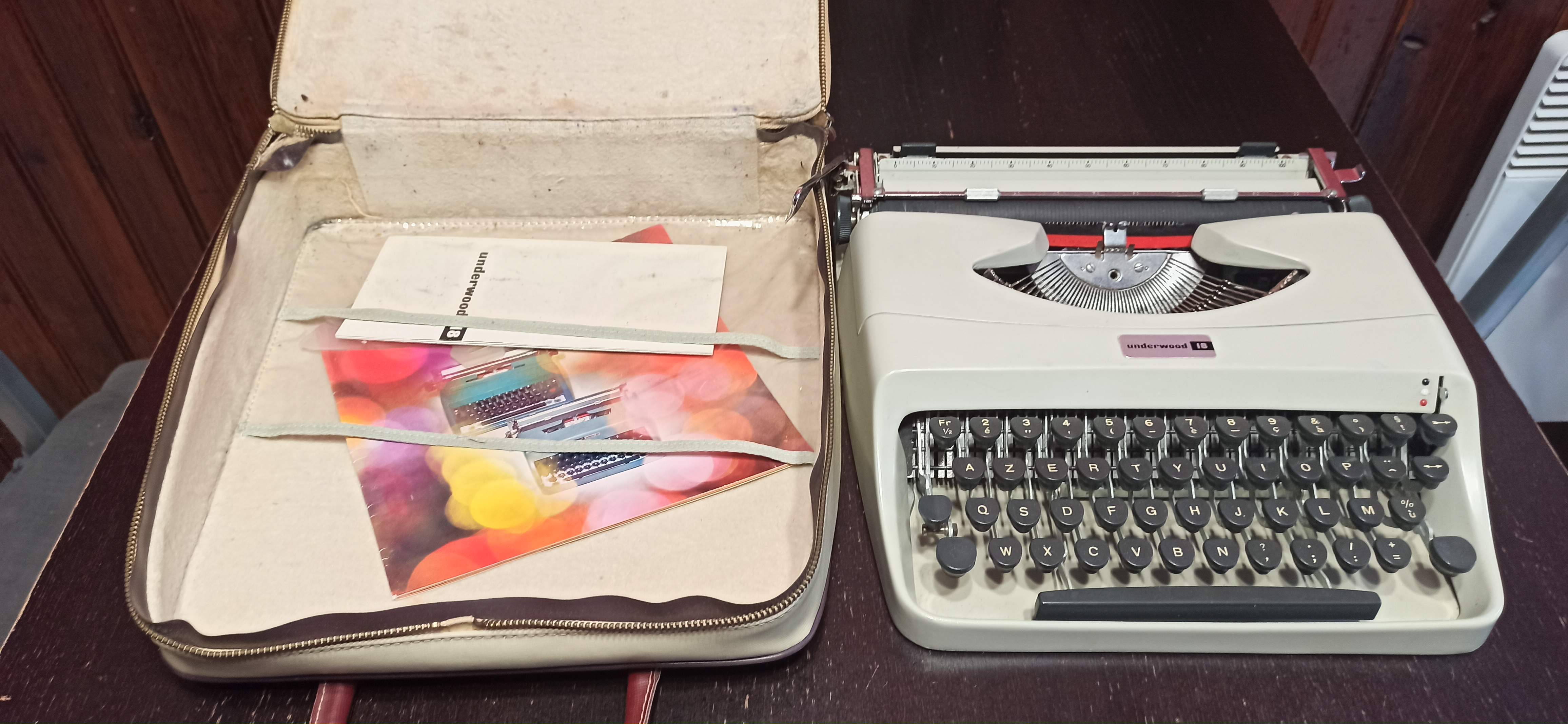 Typewriter "underwood 18"