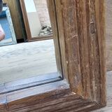 Burmese teak mirror