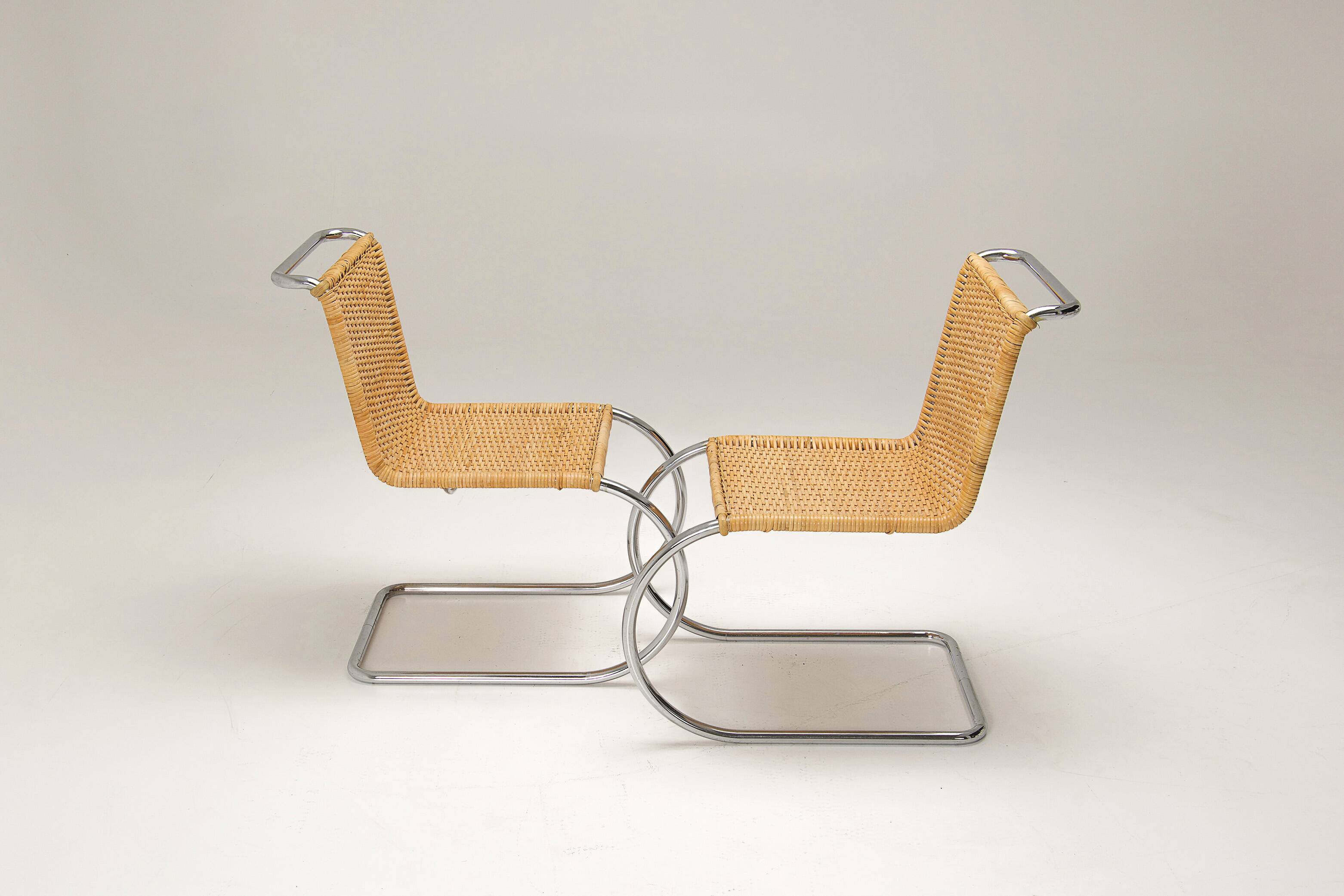 A set of four "S 533 R" Cantilever Chairs - Mies van der Rohe