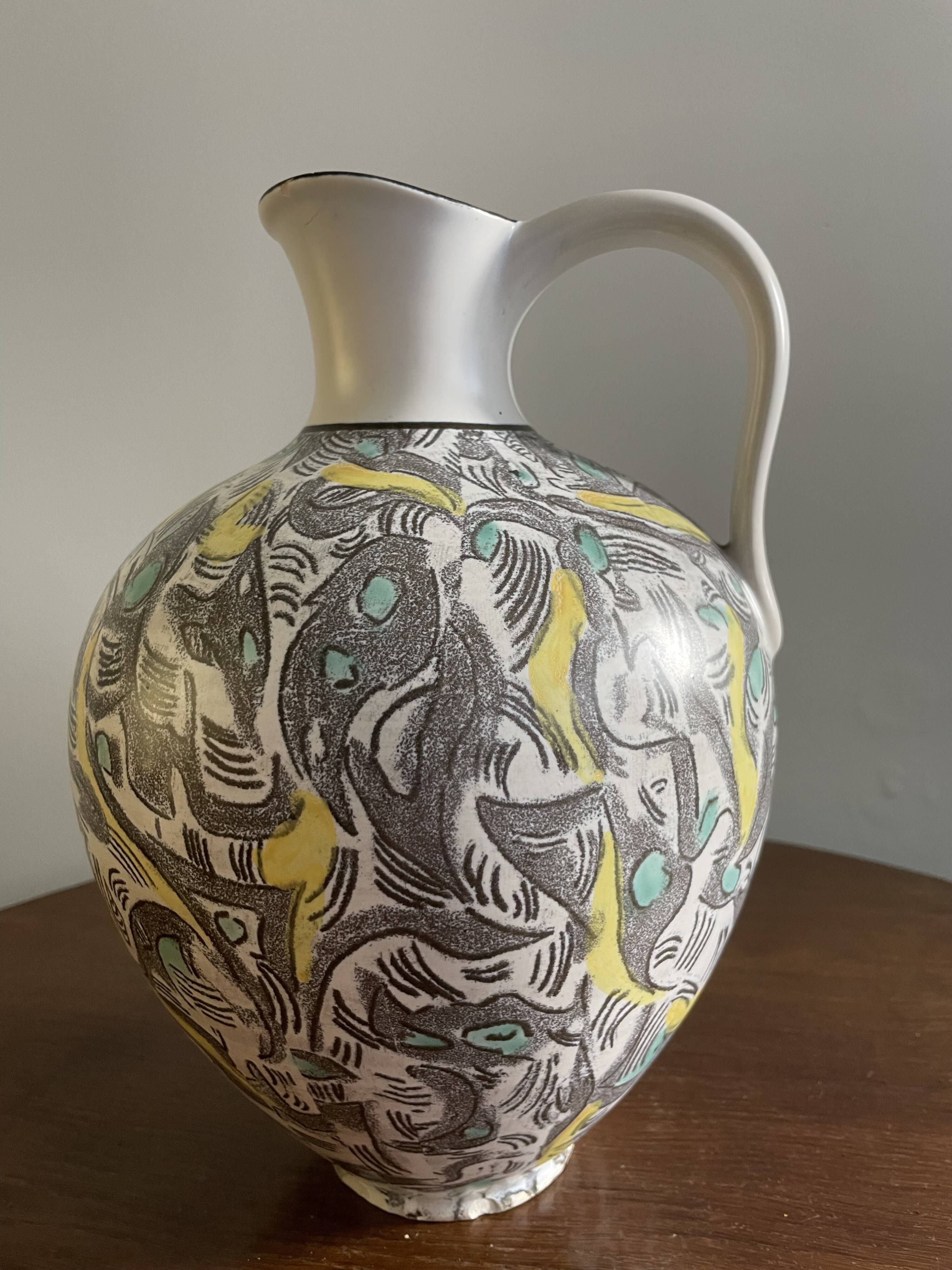 Waechtersbach Keramik jug West Germany