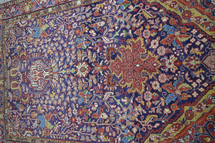Tapis persan bidjar ancien tribu 134x214cm
