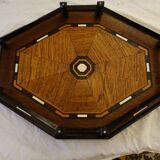 art deco marquetry serving tray