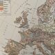 Carte de l'Europe géologique de 1897