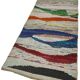 Handwoven Turkish Recycled Boho Rug 87 cm x 281 cm