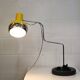 Vintage yellow table lamp by Josef Hůrka for Napako, Czechoslovakia 1970