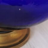Carafe verre et laiton