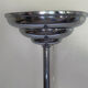Floor lamp chrome metal