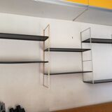 Gold and black thong shelf