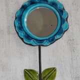 Mithe Espelt's ceramic mirror, 60s - 17x30cm