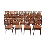 Set of 30 Baumann bistro chairs