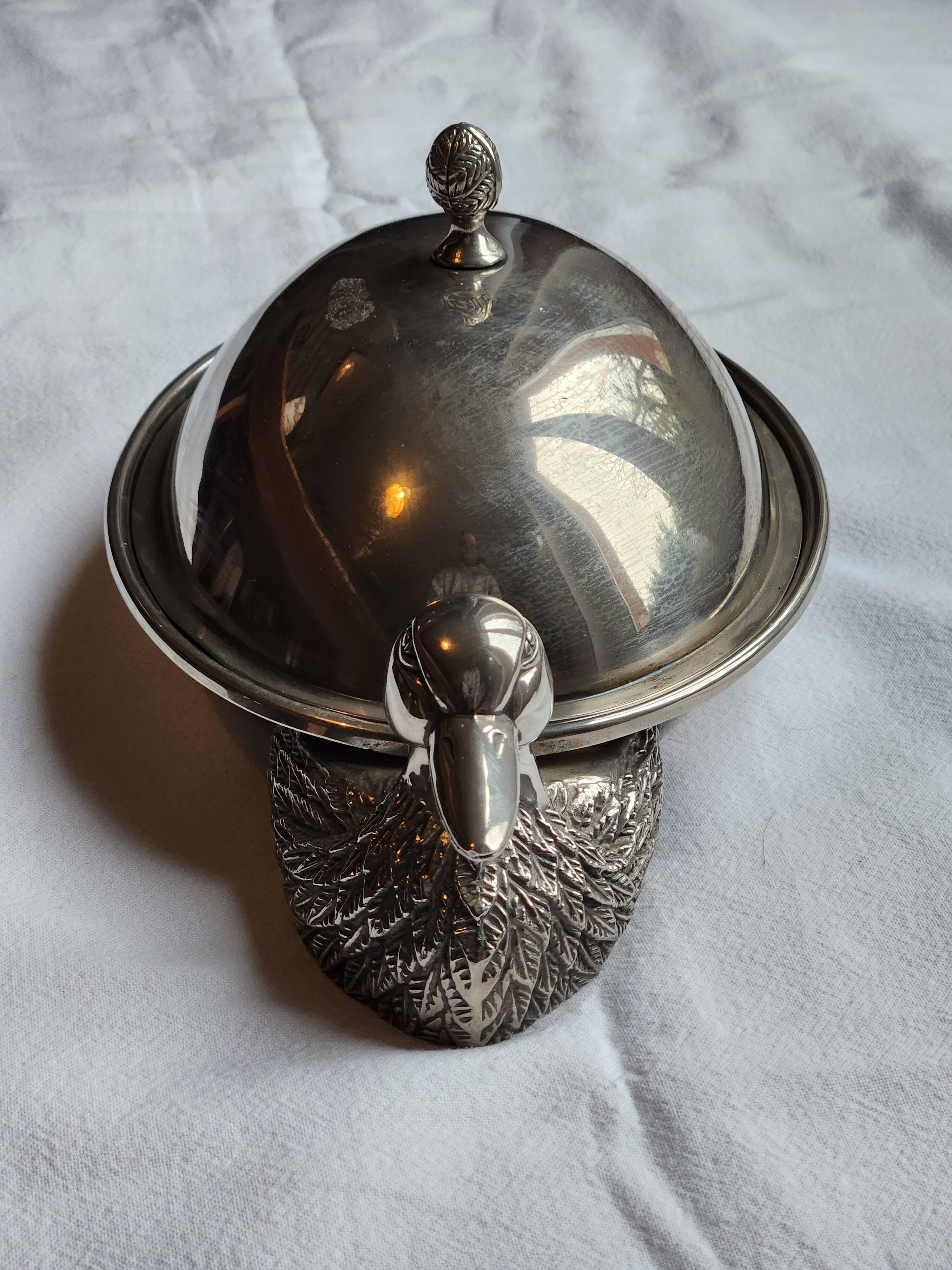 Vintage flat display for duck foie gras