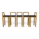 5x Bar Stool in Massive Wood by Göhring