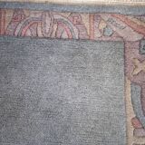 Tapis Vintage Khaden Tibétain en Laine (75cm x 136cm), Années 1970, Éléganc