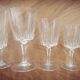 Lot verres en cristal