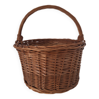 Vintage wicker basket