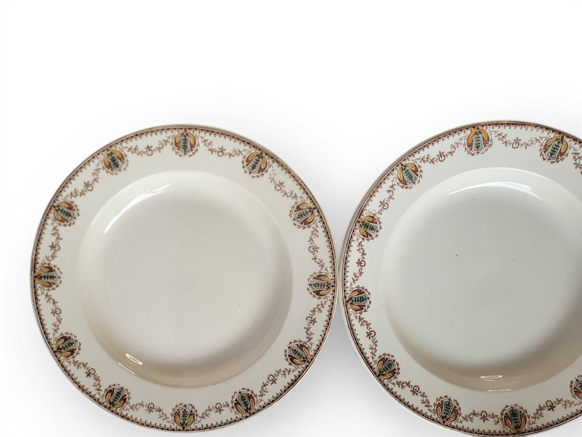6 deep plates Léon Graves Clairefontaine
