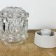 Vintage White Porcelain Ceiling Light, 1970s