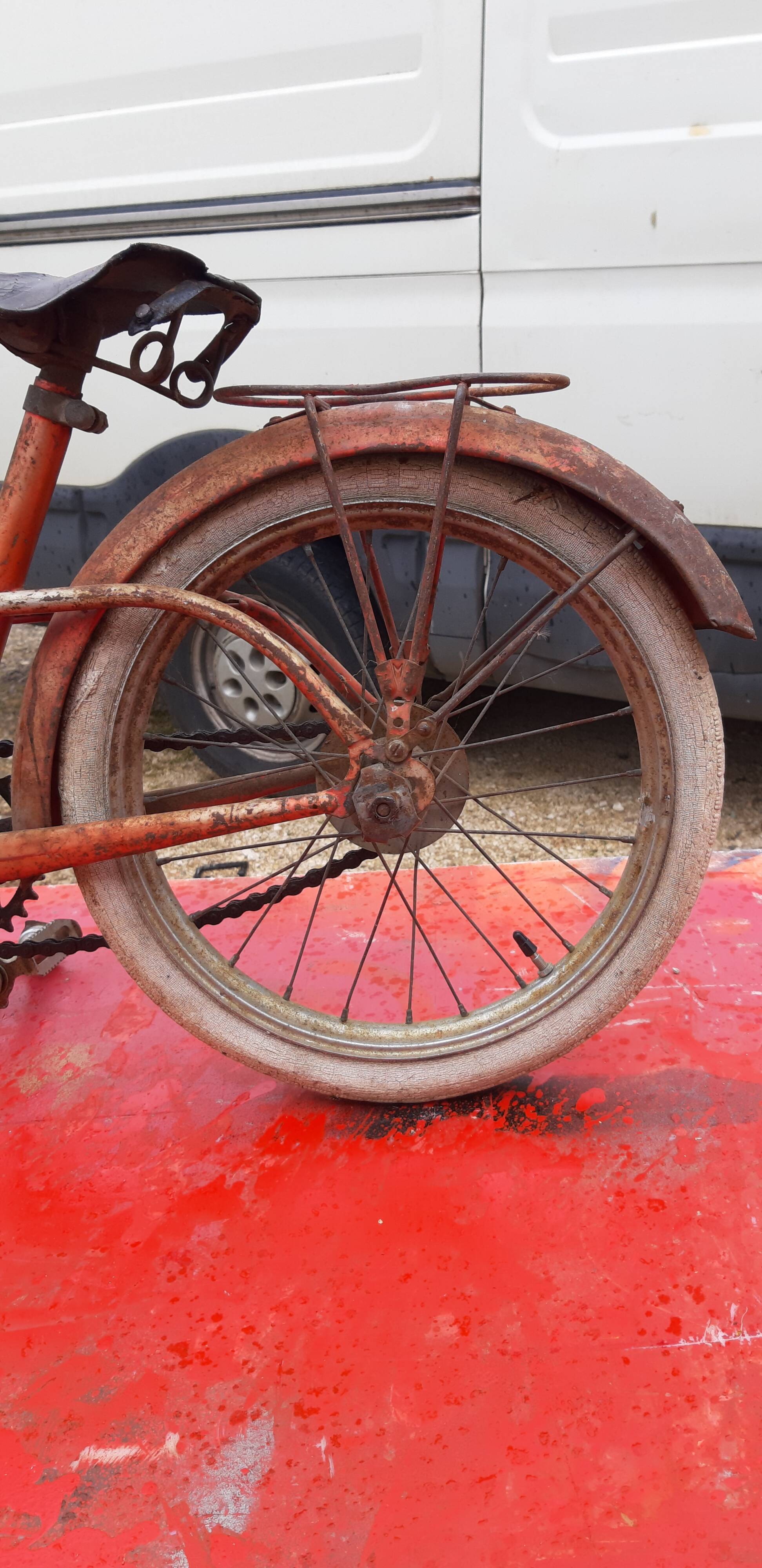 Children's bike of the 50s