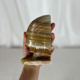 Onyx bookends
