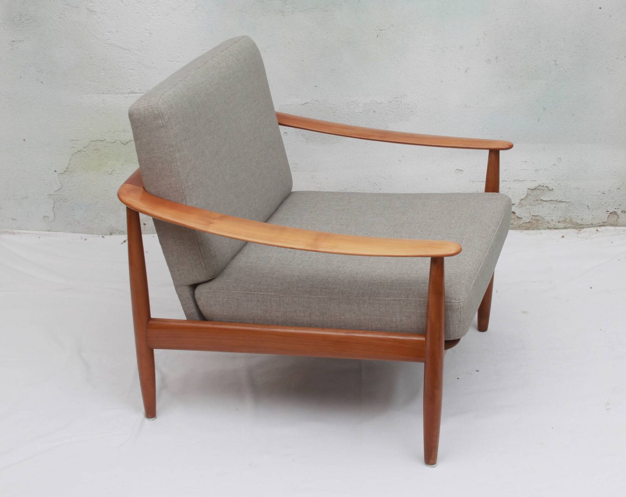 1960s armchair in cherrywood