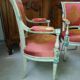 Paire de fauteuils laqués exécutives