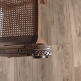 19th century Dagobert canne chair