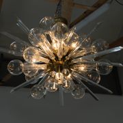 Extraordinary Art and Design Chandelier by Rene Roubicek, 1960s