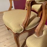 Paire de fauteuils baroque