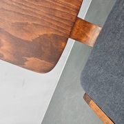 Rare mid-century dining chair in the style of Eames, up to 8 available, 1960s