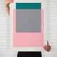 4 impressions d'art géométriques. Format (50x70cm)