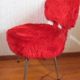 Cocktail chair, vintage moumoute