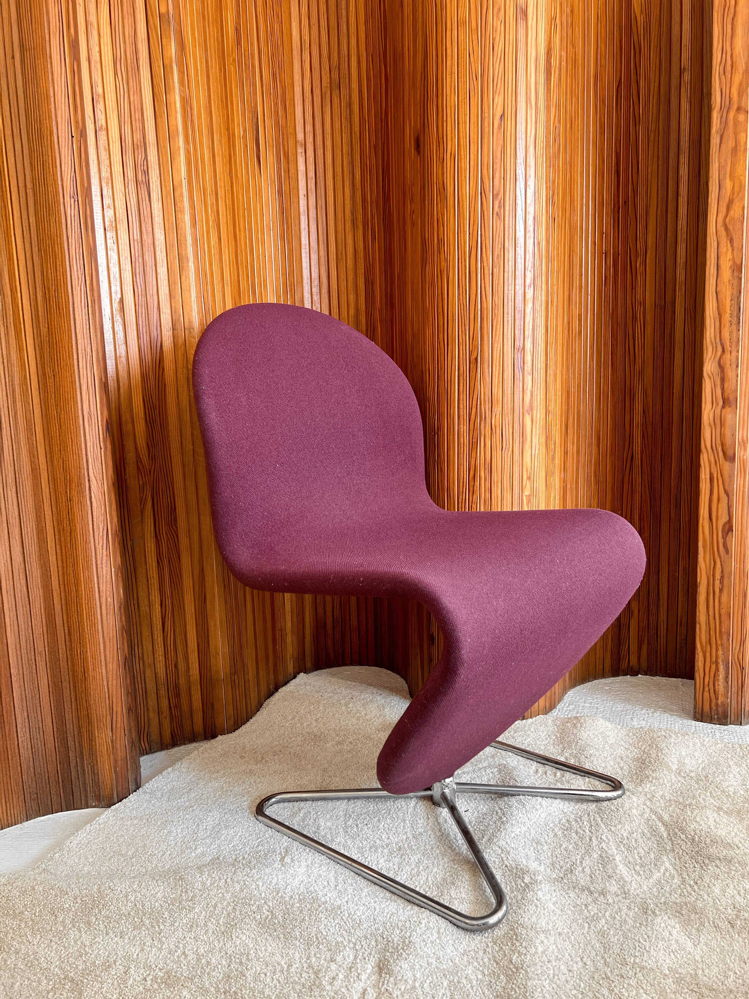 “System 1-2-3” chair by Verner Panton – Fritz Hansen Edition (1973)