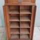 Walnut cardboard box stamped BRUN.G