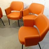 Armchairs model "Deauville", design by Marc and Pierre Simon, published by Airborne