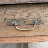 Solid wood farm table
