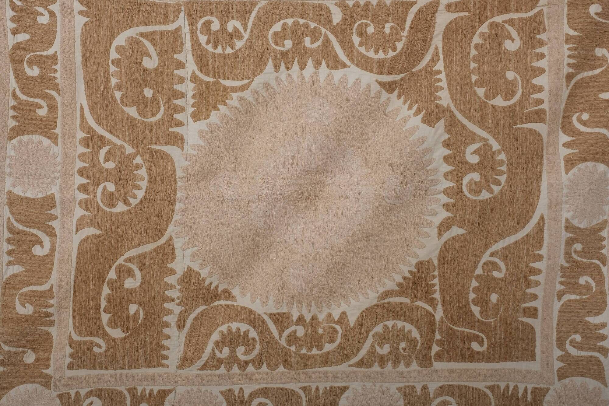 Tapis noué à la main, tapis turc vintage 120x138 cm