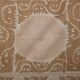 Tapis noué à la main, tapis turc vintage 120x138 cm