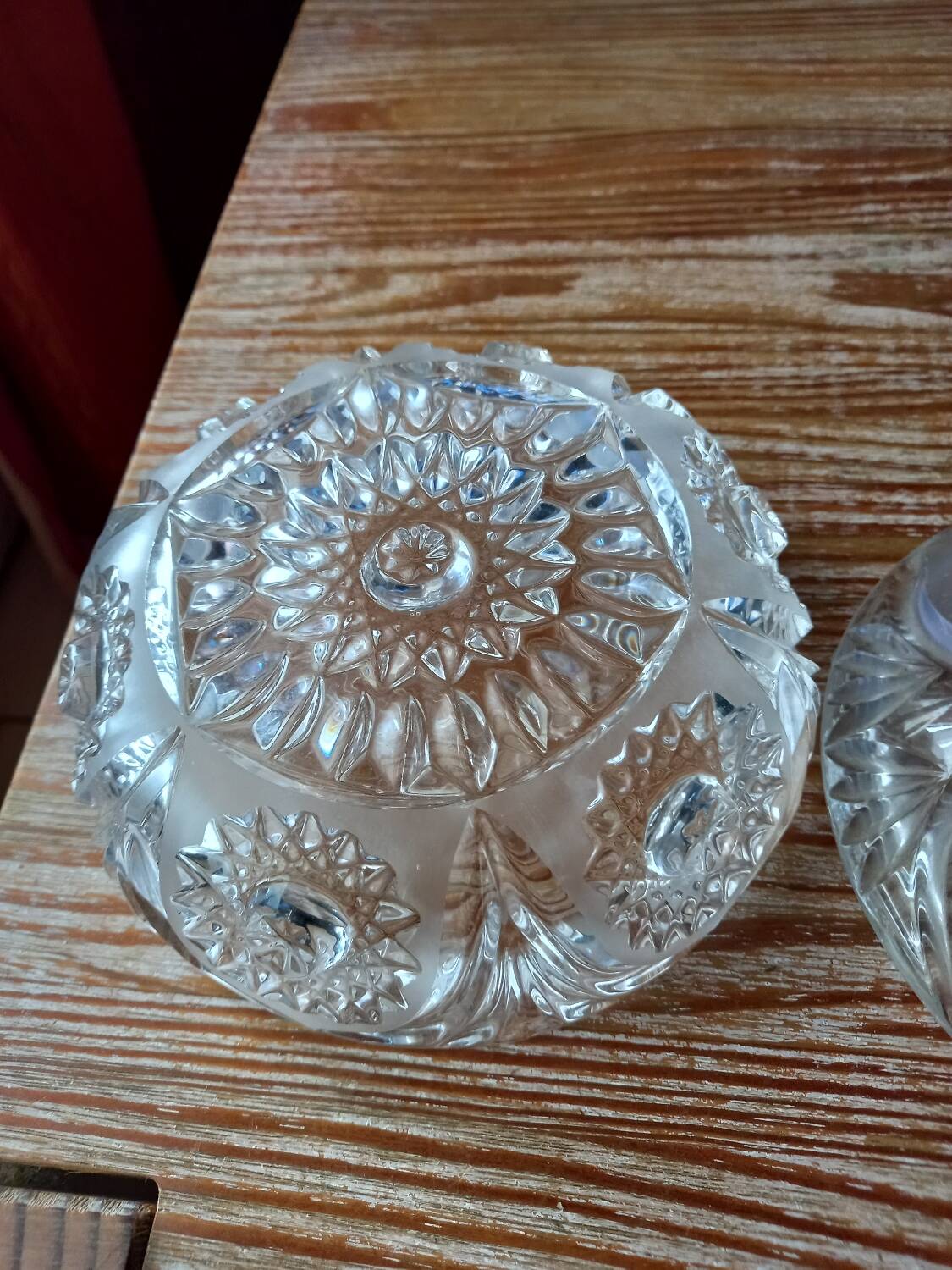 Crystal candy dish