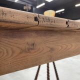 Pine and oak farmhouse table 220 cm