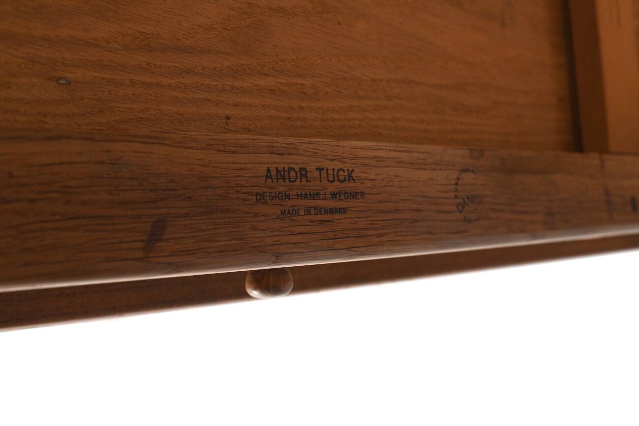 Fine Danish Hans J. Wegner Desk AT-305 Andreas Tuck 1950s.