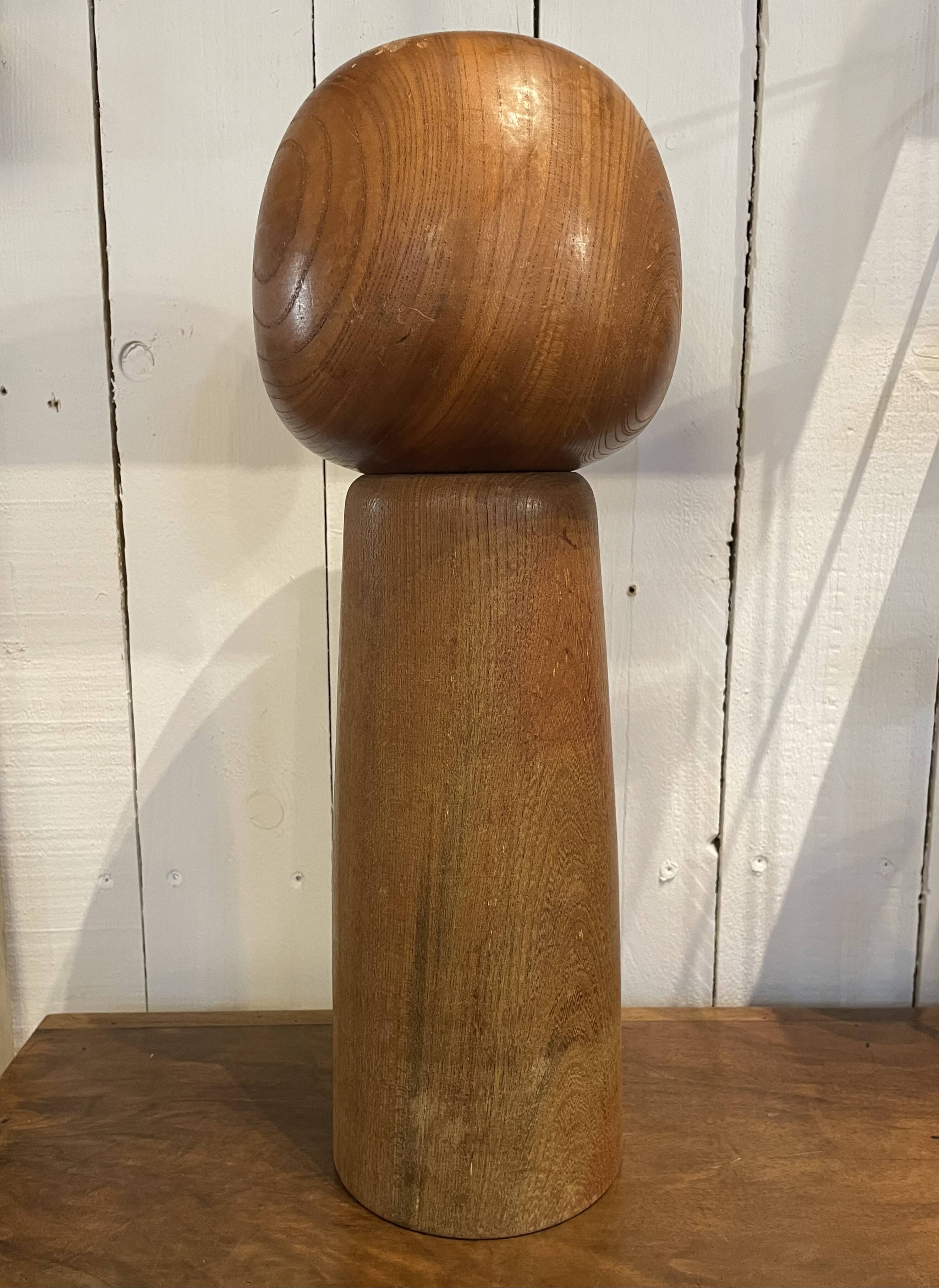 Japanese wooden Kokeshi doll