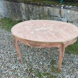 Louis XV style marquetry coffee table