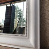 Mirror Louis Philippe white granule