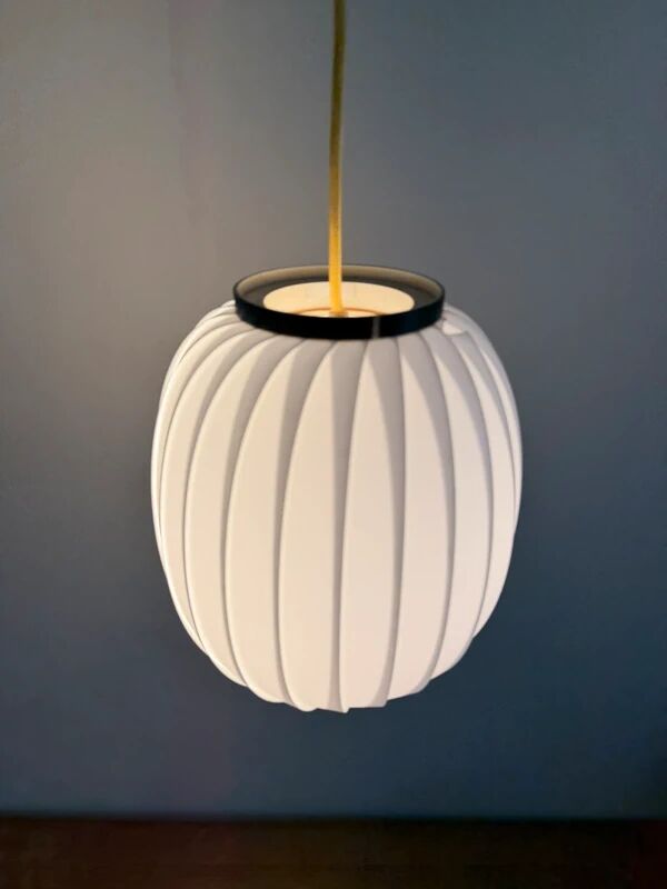 Vintage Hoyrup Bojan large (rare version) by Lars Schioler - Danish design lamp